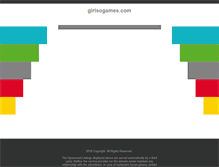 Tablet Screenshot of girlsogames.com